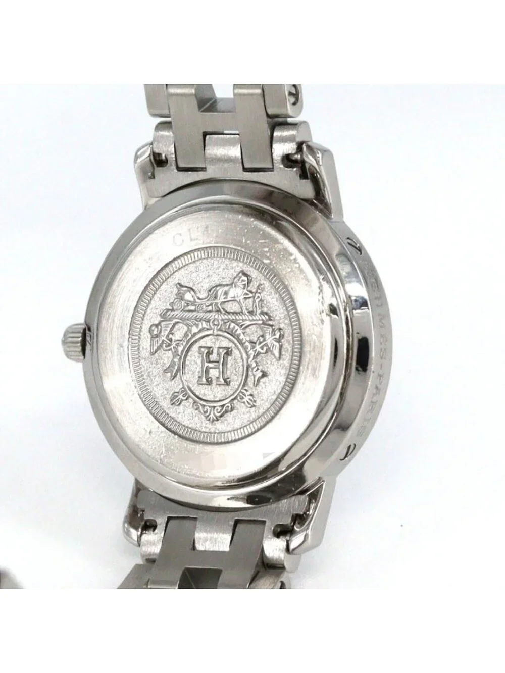 Hermes Clipper SS Quartz Watch